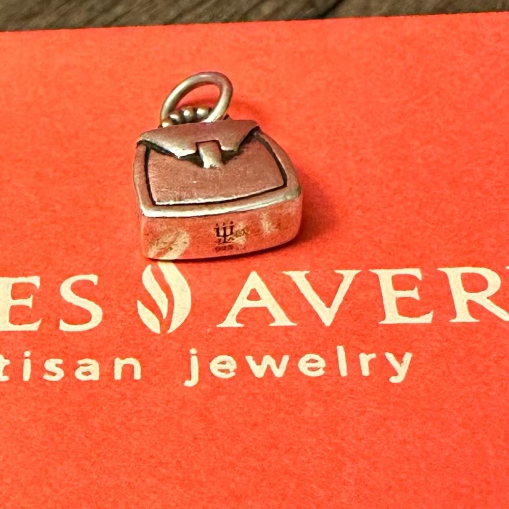 Retired James Avery purse bag 👛 charm - Picture 3 of 6